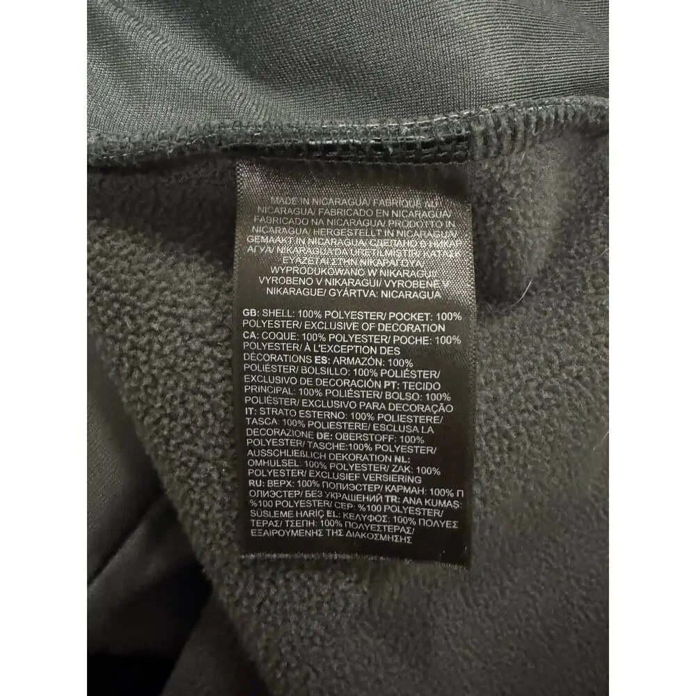 The North Face Men’s Large Gray Soft Shell Vest Full Zip Outdoor